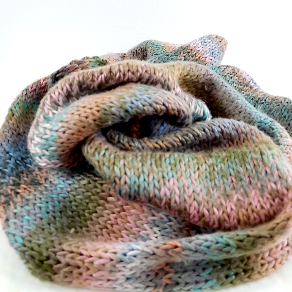 Multicolor Knit Scarf - Picture 2 of 8